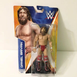 WWE 2014 Daniel Bryan Superstar 37 Mattel  Action Figure Damaged Box